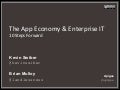 Bringing the App Economy to Enterprise IT