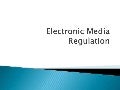 Broadcast and cable regulation