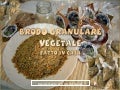 Brodo granulare vegetale, fatto in casa