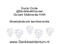 Broedplaats als leerinterventie