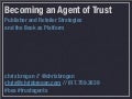 Trust Agents for Publishers