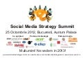 Prezentare prima editie Social Media Strategy Summit