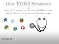 Browserscope oscon 2011