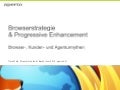 Browserstrategien und Progressive Enhancement