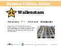 Börsens 5 bästa aktier