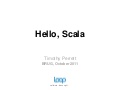BRUG - Hello, Scala