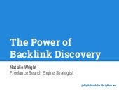 The Power of Backlink Discovery