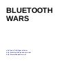 BlueTooth Wars