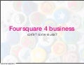 Michela Simoncini BTO Buy Tourism Online Foursquare for Business