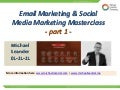 Social media and email marketing at Rodirect 11