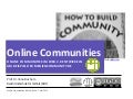 Entwicklung von Online Communities 