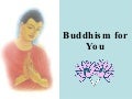 Buddhism for you introduction