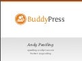 BuddyPress @ WordCamp