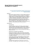 Buenas prcticas de formacin para la investigacin en ingeniera