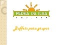 Buffets para grupos - Pousada Pedra da Ilha
