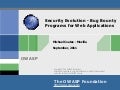 Bug Bounty Programs For The Web