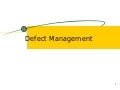 Defect Management on BugDay Bangkok 2009