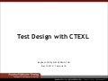 BugDay2012 Test Design with CTE XL(TrainingDay)