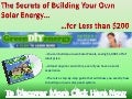Build a solar panel at home