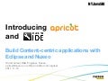 Build content centric apps with eclipse and nuxeo - ny java-sig november 2011