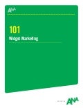 Widget Marketing 101