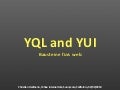 YQL and YUI - Bausteine fuers web