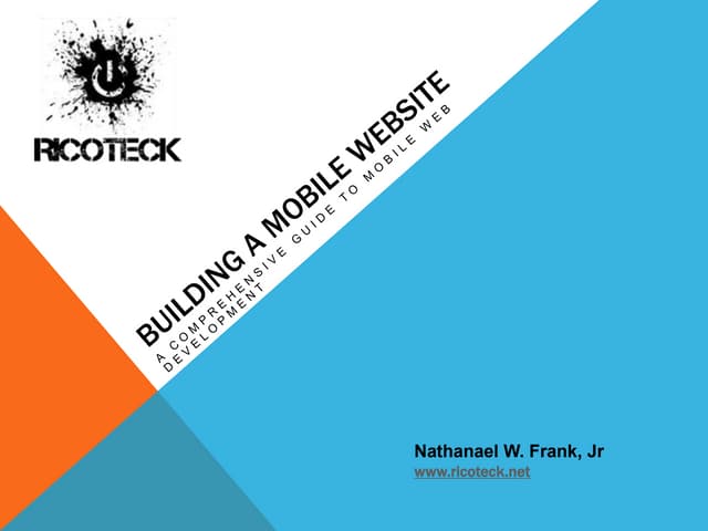 Building a mobile website