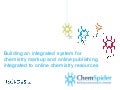 Building an integrated system for chemistry markup and online publishing integrated to online chemistry resources