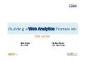 Building a Web Analytics Framework that Works
