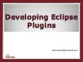 Building Eclipse Plugins