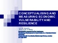 Building Economic Resilience