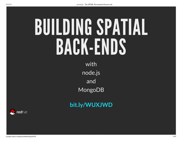Building Spatial MongoDB Apps in th...