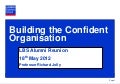 Building the Confident Organisation - LBS Professor Richard Jolly