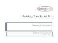 Building Your Social Plan