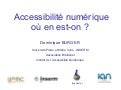 D. Burger (BrailleNet) : Les bénéfices de l&rsquo;accessibilité