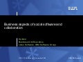 Business aspects of social software and collaboration 