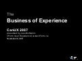 Business Of Experience - CanUX