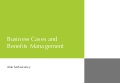 Business Cases And Benefits Management