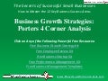 Video:  Business Growth Strategies:  Porters 4 Corner AnalysisBusiness Growth Strategies:  Porters 4 Corner Analysis