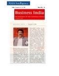 Businessmen in News - Business India Magazine Nov 08