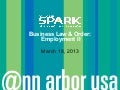Business Law & Order - March 18, 2013