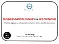 Business Model Canvas vs Lean Canvas vs One-Page Lean Startup