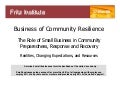 Business Of Community Resilience Current Envt Smb Issues V2r0 17 Nov 2009
