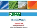 Business plans versus business models - 2010