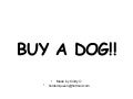 Buy A Dog !!!