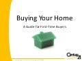 Guide for First Time Buyers