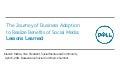 The Journey of Business Adoption to Realize Benefits of Social Media