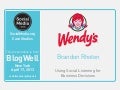 BlogWell New York Social Media Case Study: Wendy&rsquo;s, presented by Brandon Rhoten