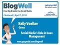 BlogWell Cincinnatti Social Media Case Study: Graco, presented by Kelly Voelker
