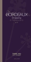 Guide Bordeaux shopping 2009
